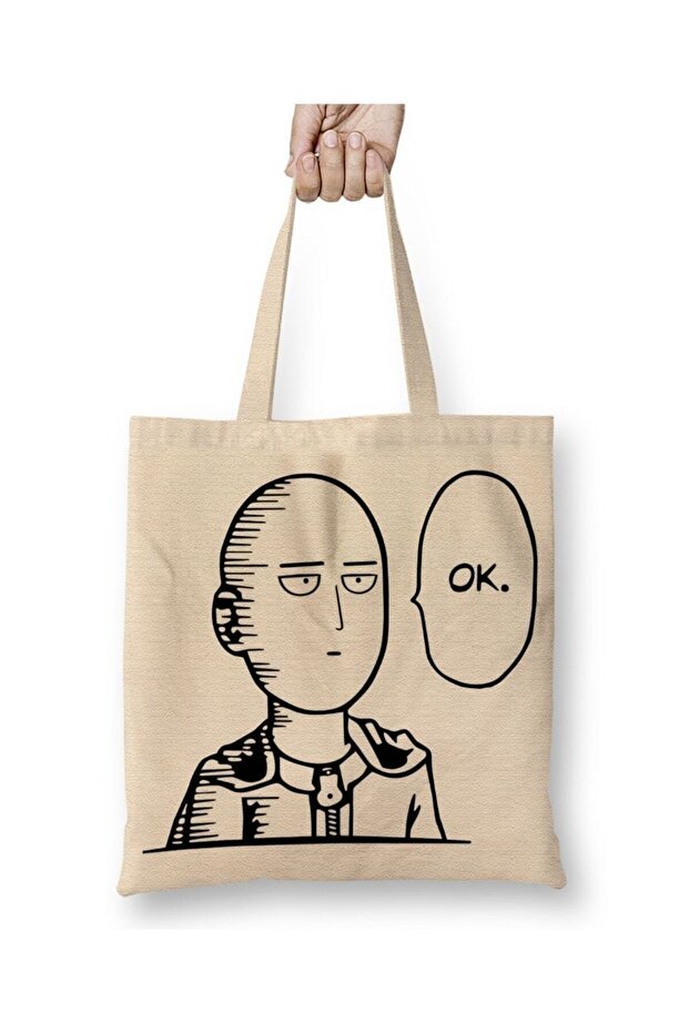 One Punch Man Tote Bag Long Handle