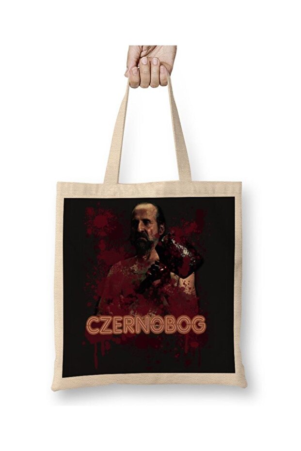 حقيبة قماش Czernobog American Gods بمقبض طويل