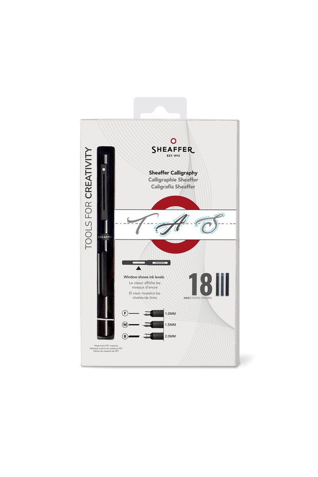 Calligraphy Set Mini - Black -fine / Medium / Broad Nibs