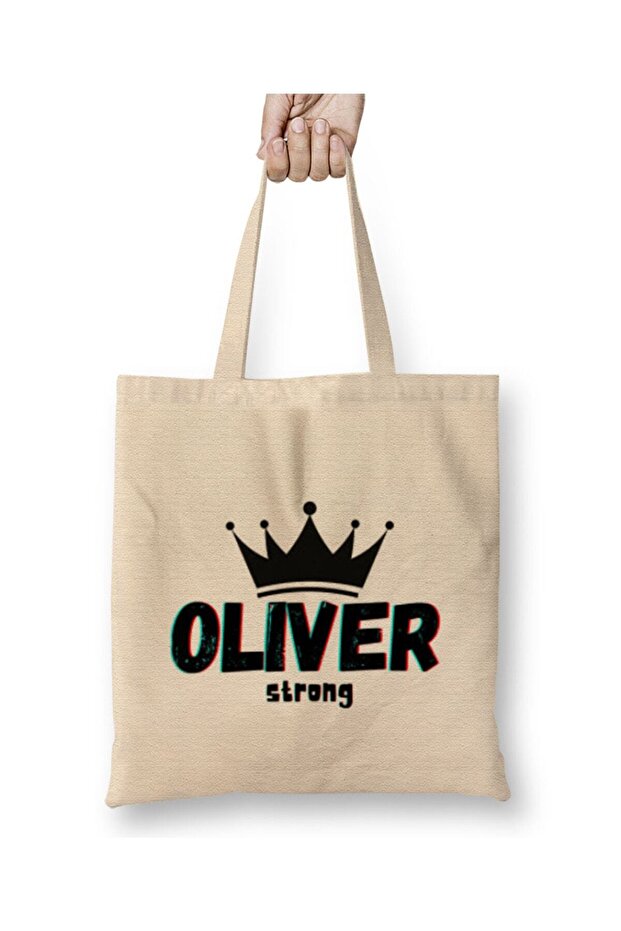 Oliver Name Custom Design Gift Baby-Gift For Him Diaper Bag Long Handle