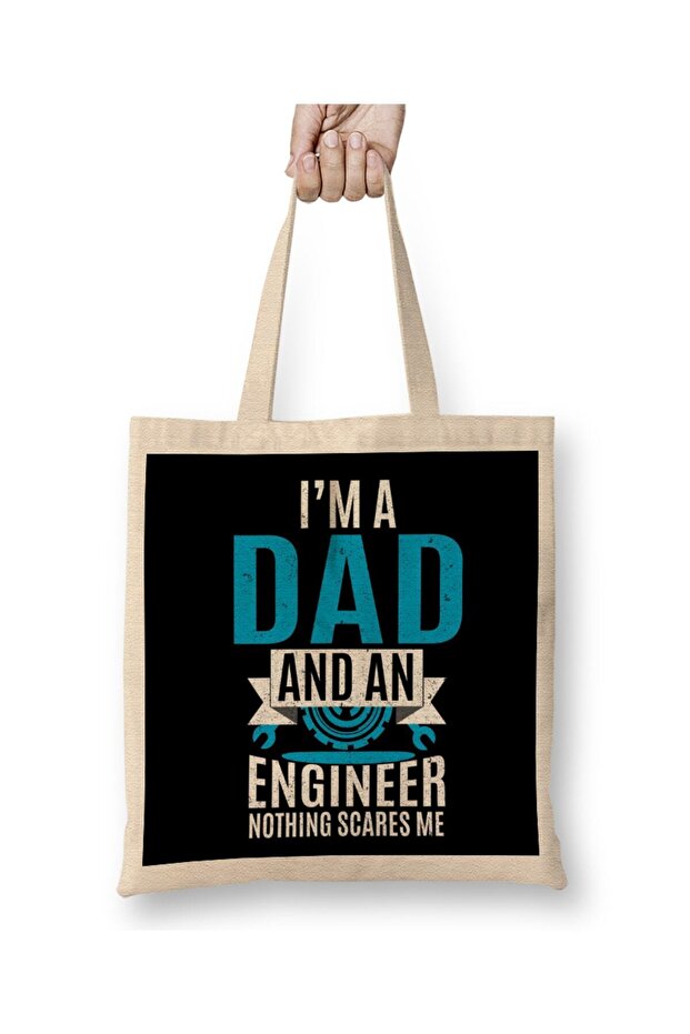 I Am An Engineer 04 Cloth Bag Long Handle