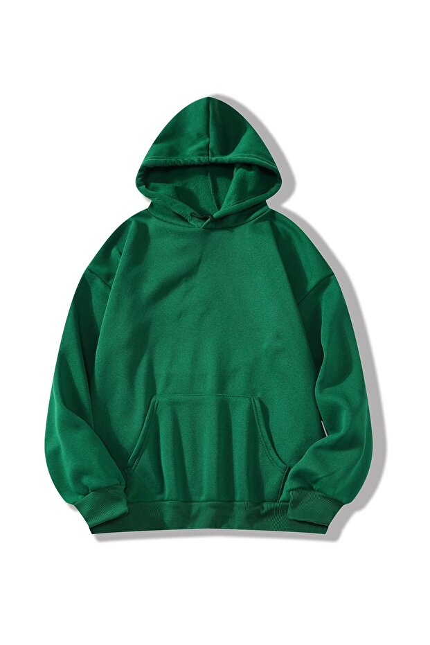 Unprinted Hooded Oversize Unisex Sweatshirt Eyaxx Sportwear Company