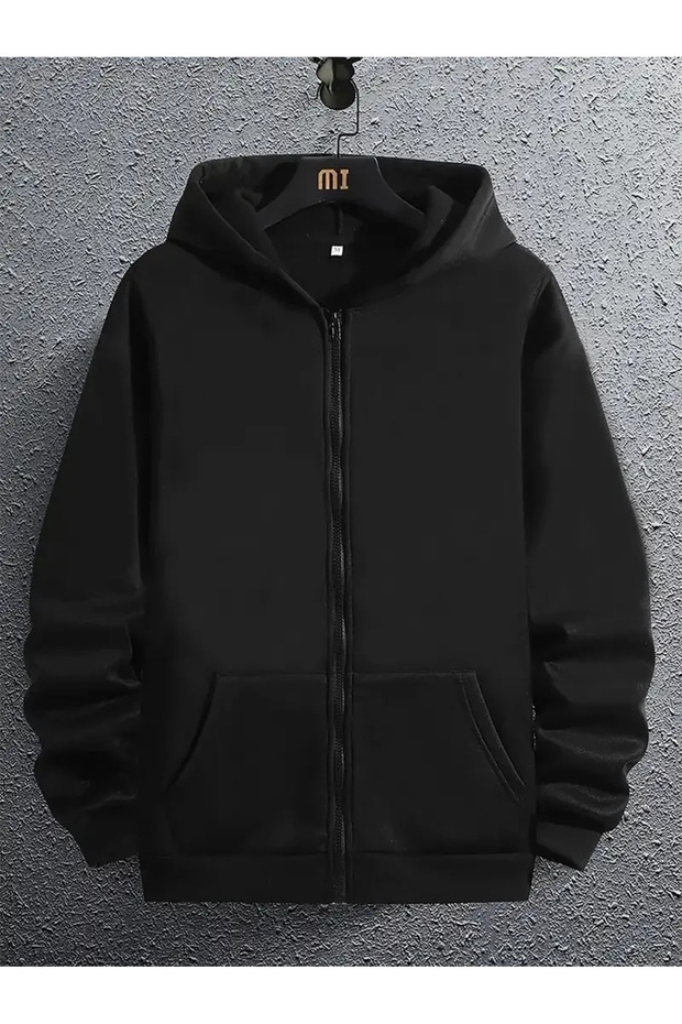 Zip Hooded Sweatshirt