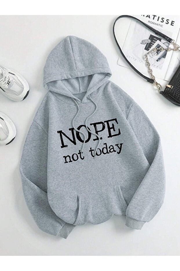 Unisex Printed Oversize Hooded Sweatshirt Eyaxx Sportwear Company
