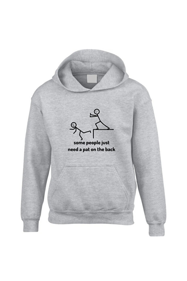 Unisex Printed Hooded Sweatshirt