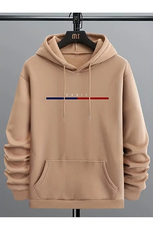 Unisex Printed Hooded Sweatshirt