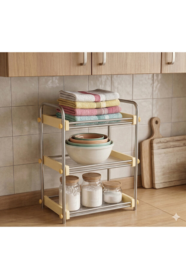 رف تنظيم المطبخ من ProKitchen – حل تخزين متين وعصري - 4