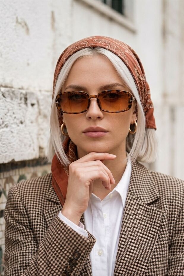 Masleys Leopard Brown Sunglasses
