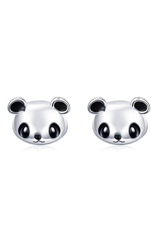 Cercei din Argint 925 model PANDA