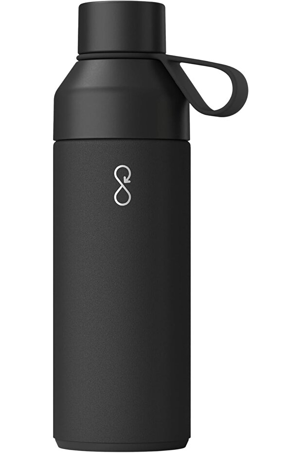 - Recycled Stainless Steel Drinks Reusable Water Bottle - Eco-Friendly & Reusable - Obs