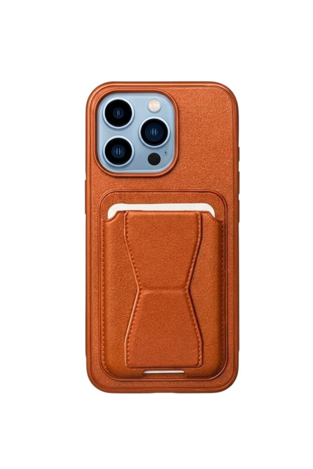 iPhone 13 Compatible Flex Wallet Leather Card Holder Case
