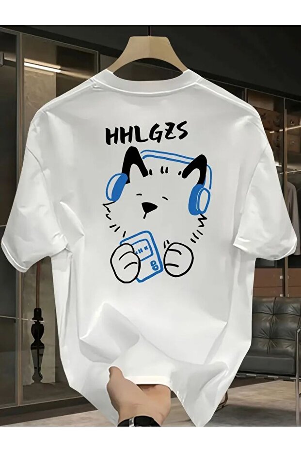 Custom printed oversize women's/men's unisex t-shirt