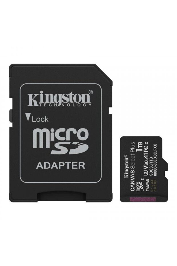 Card de memorie microSDXC Canvas Select Plus, 1TB, adaptor SD
