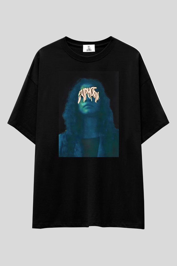 Euphoria Aesthetic Unisex T-Shirt | 100% Cotton Black & White Printed Special Design Tee