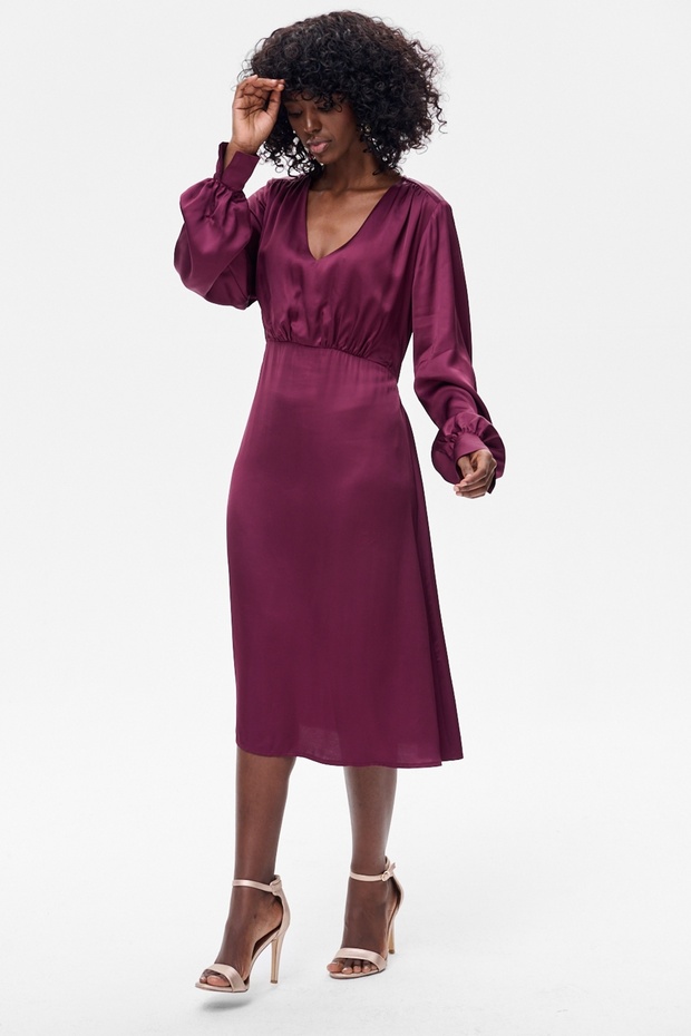 Rochie Margo Wine 34 - 8