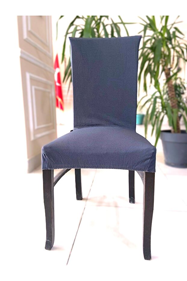 Balpetek Patterned Elastic Flexible Chair Cover (1 Piece)