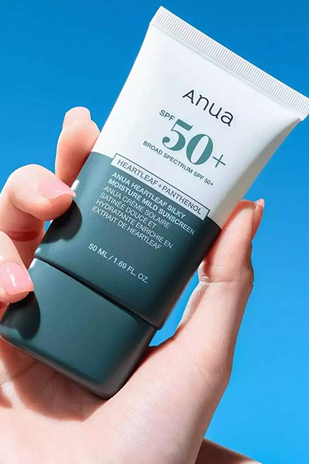 Anua Skin Calming Silky Textured Sunscreen 50ml H6467Axns