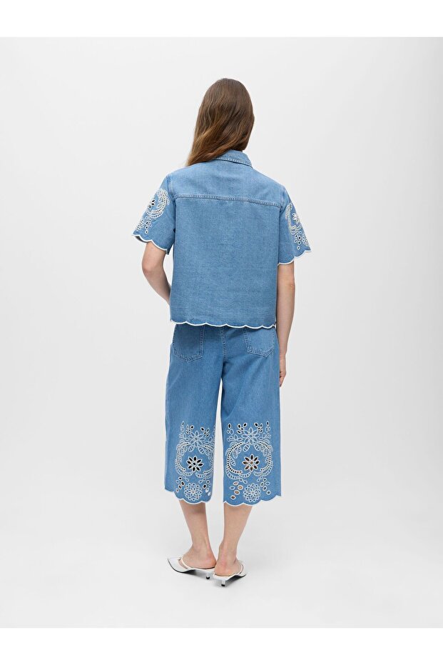 Jeanshemd Besticktes - 3