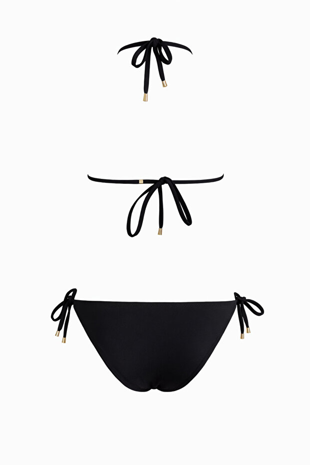 Triangle Thin String Starfish Bikini Set - 3