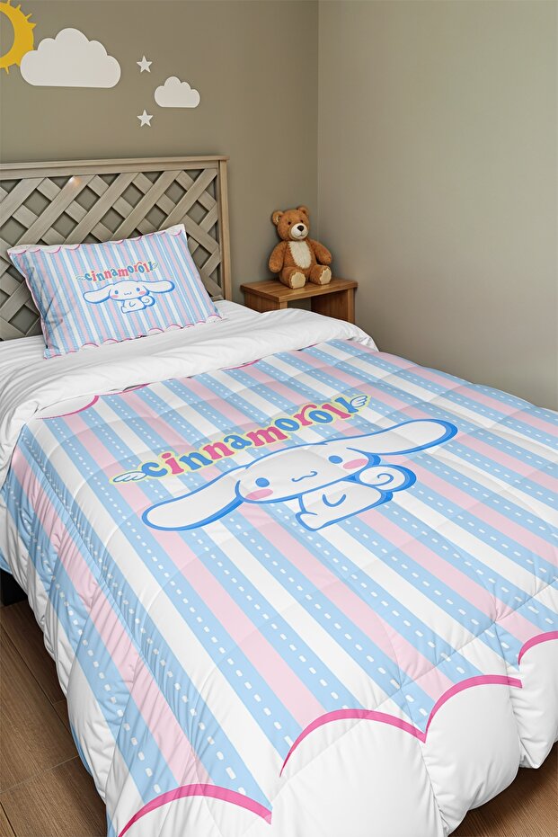 Cinnamoroll Patterned Single Duvet and Pillowcase