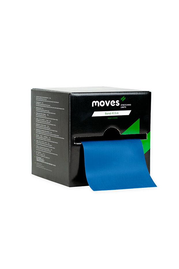Exercise Band Roll 45.5 Meters - Blue Color - Physical Therapy and Pilates Band