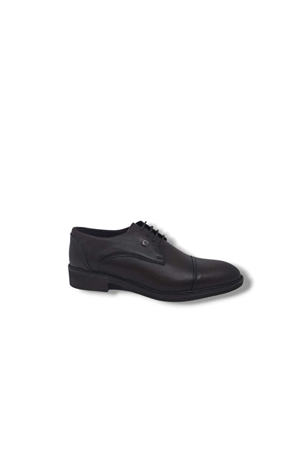Banner 962 Men's Dark Brown Lace-Up Genuine Leather Classic Shoes