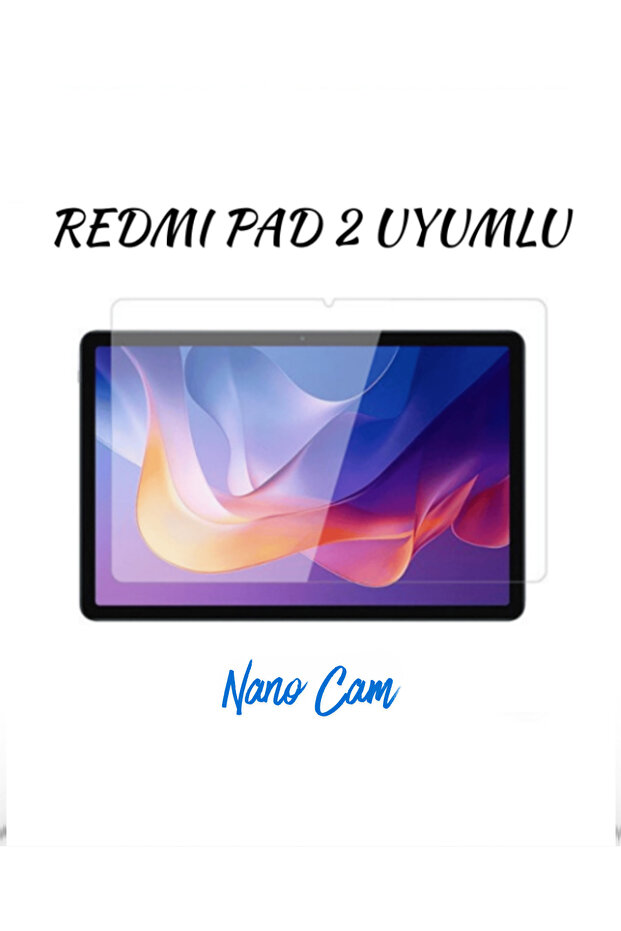 واقي شاشة نانو جلاس للتابلت مقاس 11 بوصة متوافق مع Redmi Pad 2