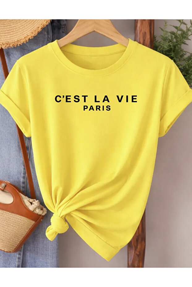 Unisex Crew Neck Oversize Cotton T-Shirt