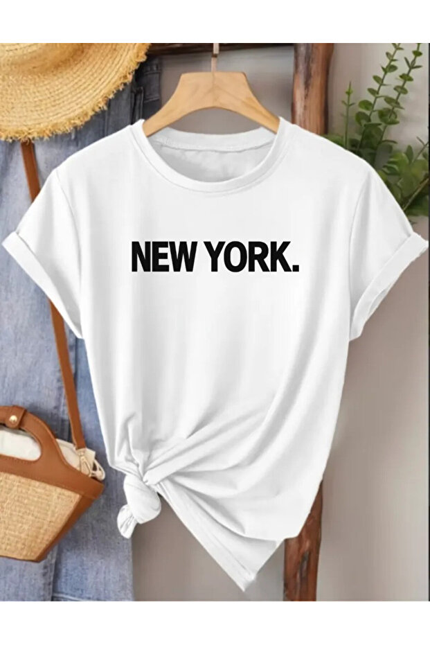 Unisex Crew Neck Oversize Cotton T-Shirt