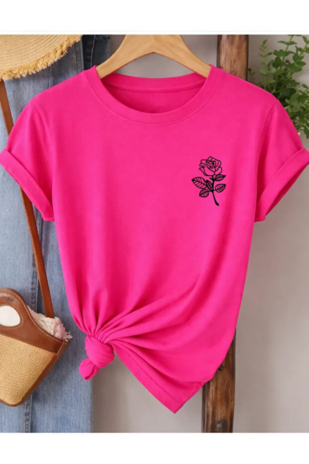 Unisex Crew Neck Oversize Cotton T-Shirt