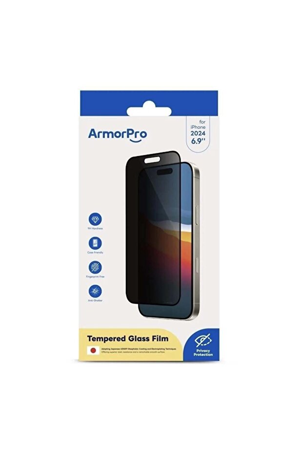 Armo Pro Sticker Screen Protector for iPhone 16 Plus - 1