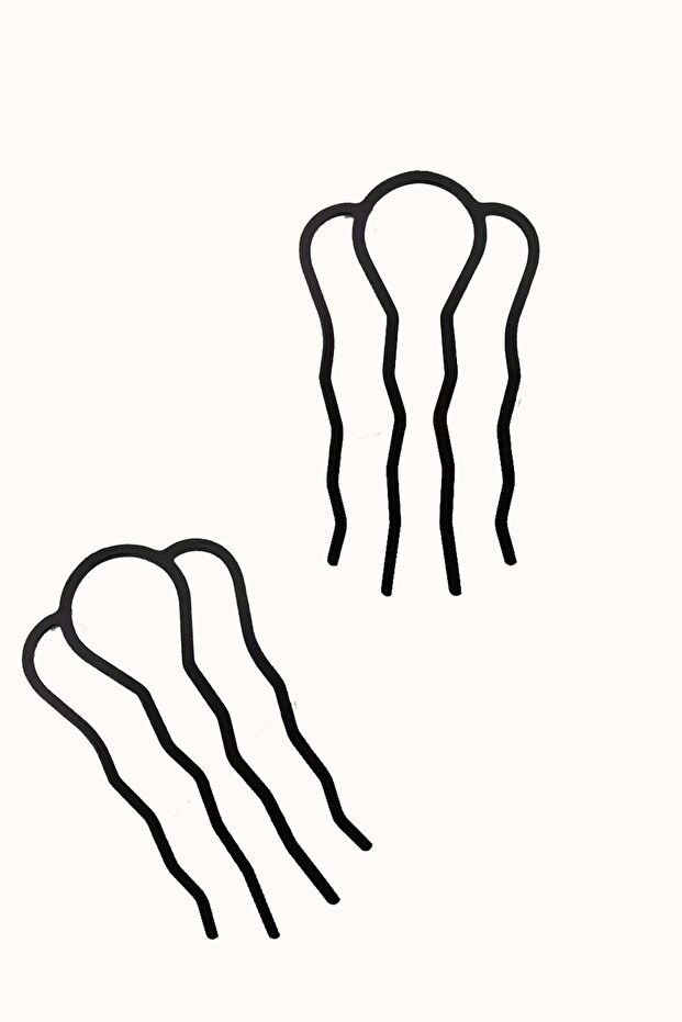 2 Pieces of Minimalist Easy Bun and Hair Styling Clips