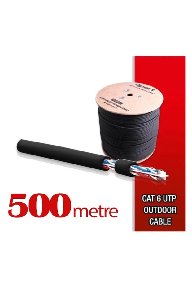 High Copper Utp 23Awg 0.58 mm Outdoor Cat6 Cable Outdoor Data Cable
