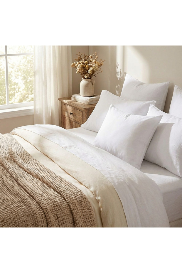 Microfiber Pillow set 2 – Soft & Fluffy Cushion Insert, Down Alternative - 1