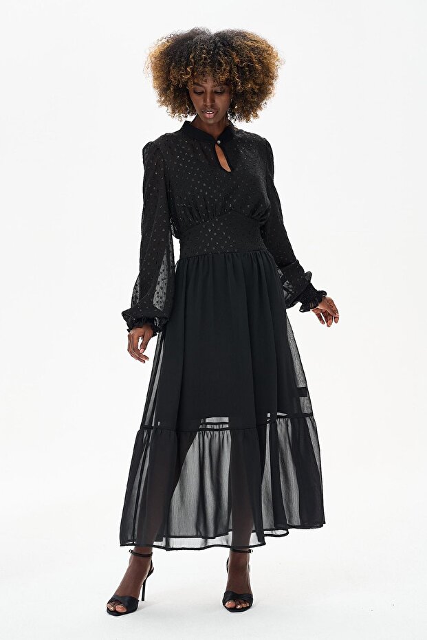 Rochie neagră Merry 36 - 1