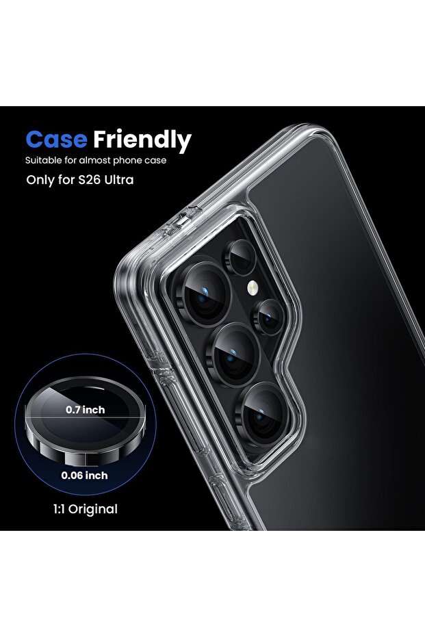 Galaxy S26 Ultra Compatible Camera Lens Protector - 3