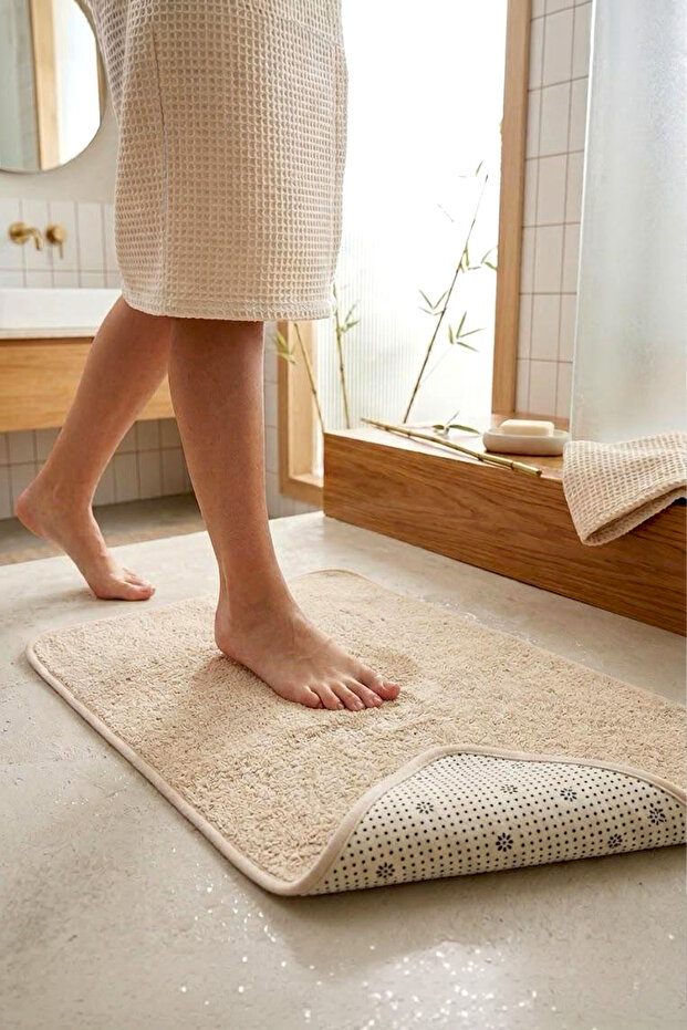 Soft Bath Mat with Non-Slip Base 40X60 cm