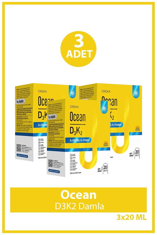 D3K2 Drops 20 ml 3 Pieces