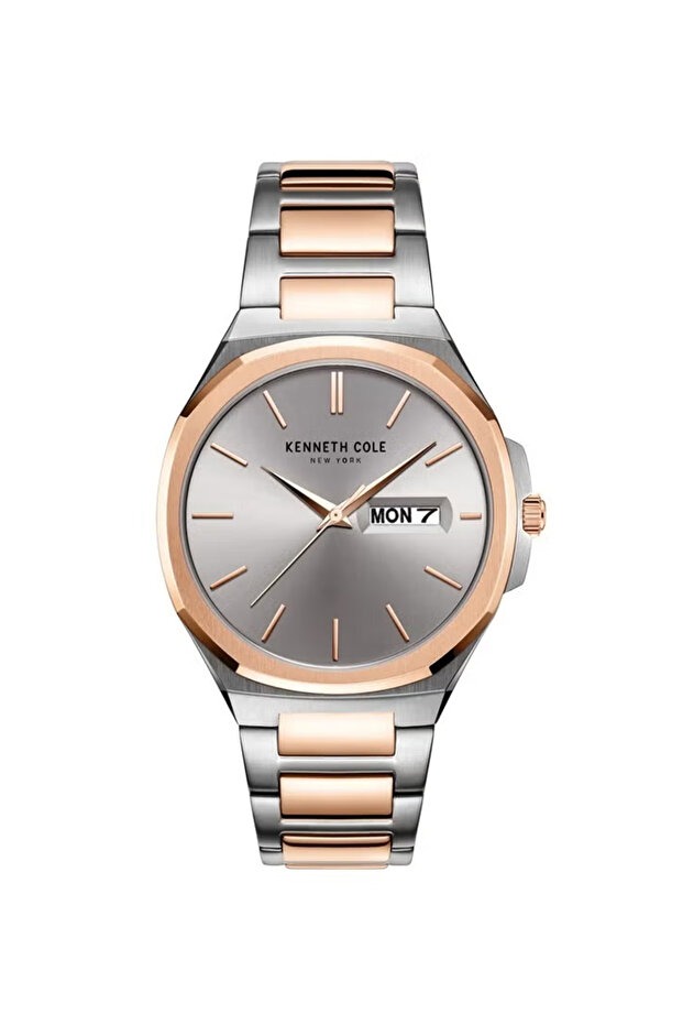 New York Two Tone Stainless Steel Bracelet KC51101001 | 45 MM