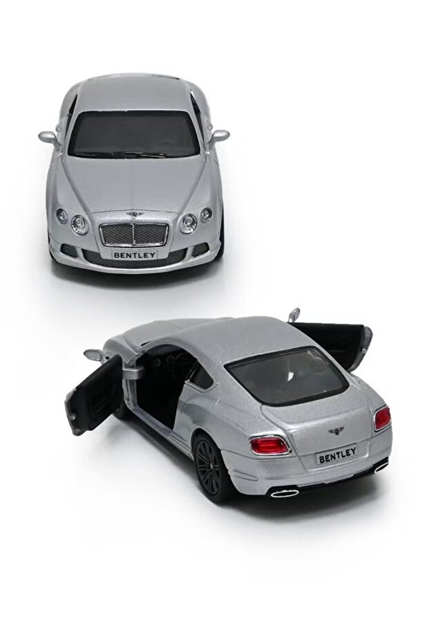 2012 Bentley Continental GT Speed Car Die Cast Metal Doors Openable Pull Back Action Toy