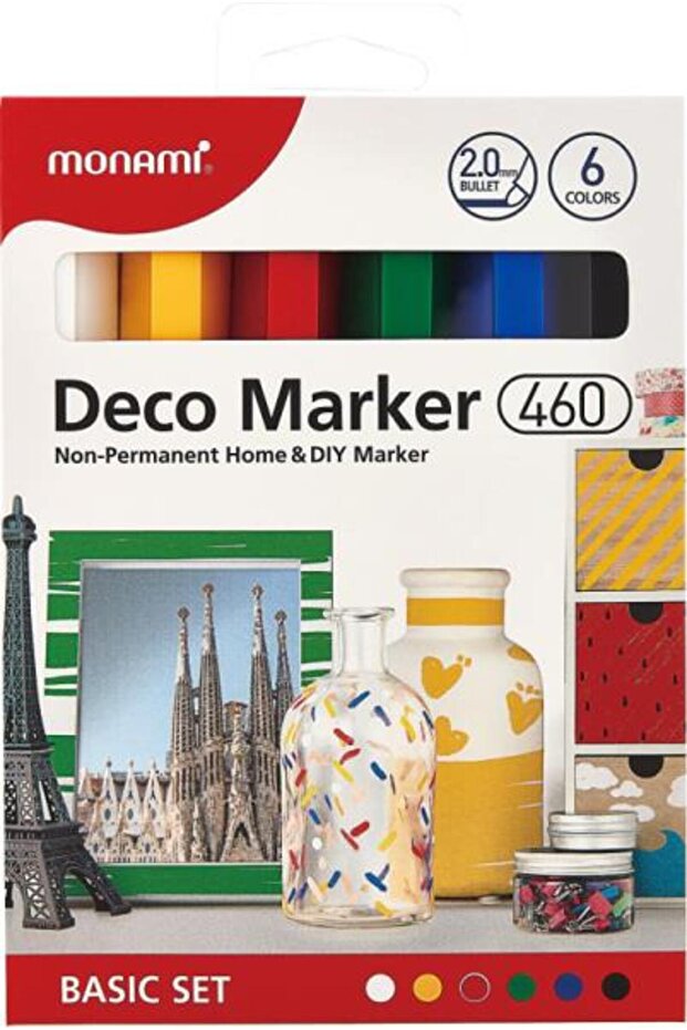 Deco Marker 460 Basic Set (B:6C) 20800015010 - 1