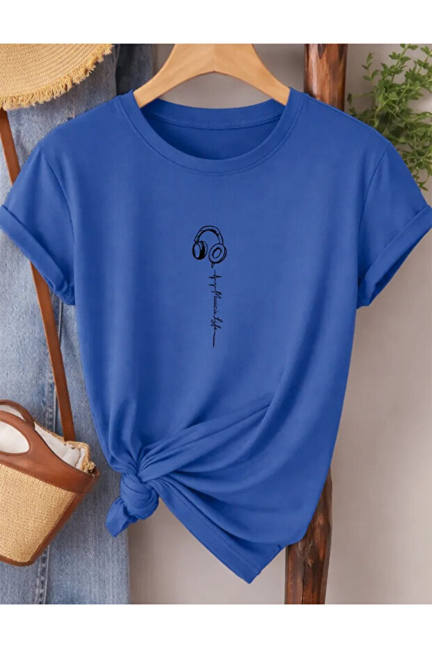 Unisex Crew Neck Oversize Cotton T-Shirt