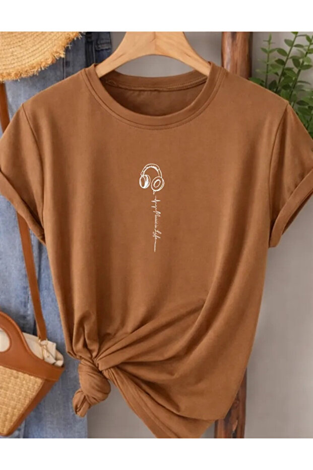 Unisex Crew Neck Oversize Cotton T-Shirt