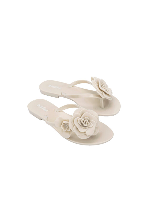 Harmonic Petals Ad Women'S-Girls' Flip Flops 37818-Cream