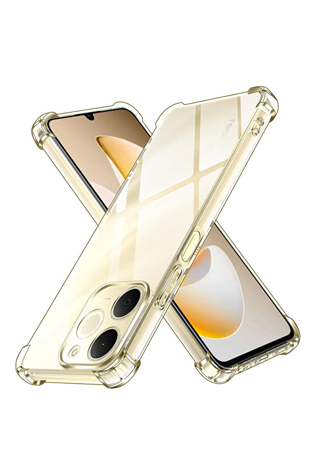 Case for Realme Note 70T, Techsuit, TPU, Transparent