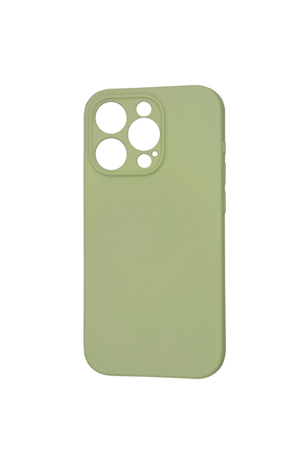 Husă pentru iPhone 15 Pro, SoftFlex MagSafe, protecție antișoc, verde - 3