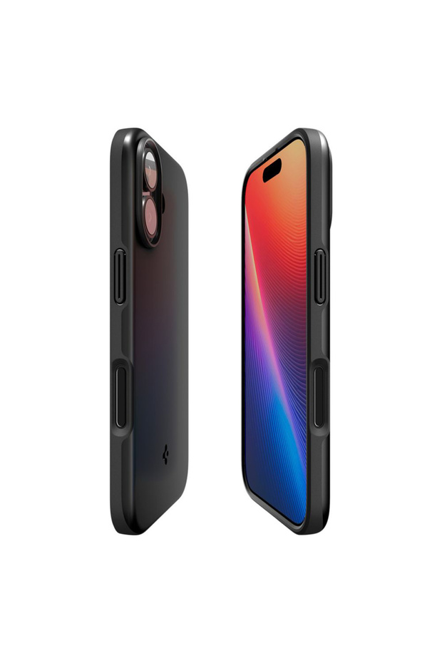 Case for iPhone 17, Spigen, Polycarbonate, Black - 7