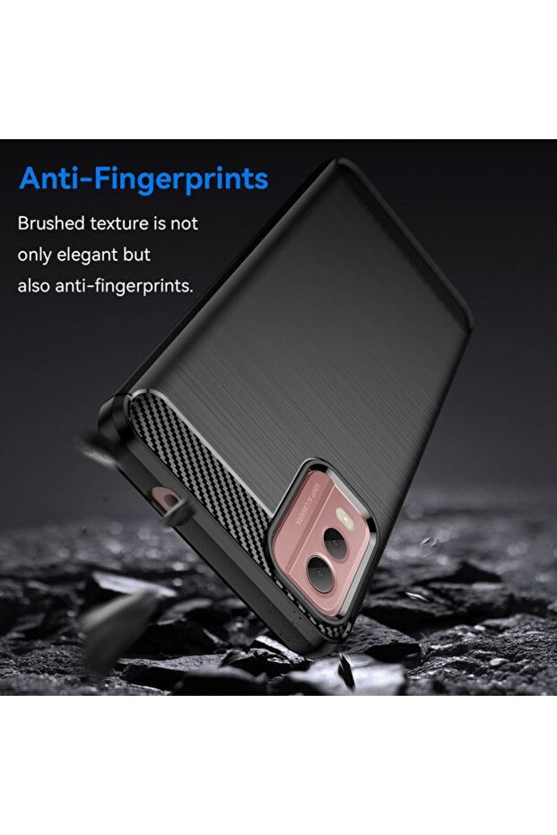 Case for Nokia C32, Techsuit, TPU, Black - 3