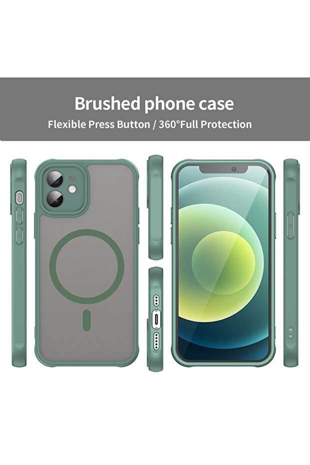 Husa pentru iPhone 11, Techsuit, TPU, Verde - 6