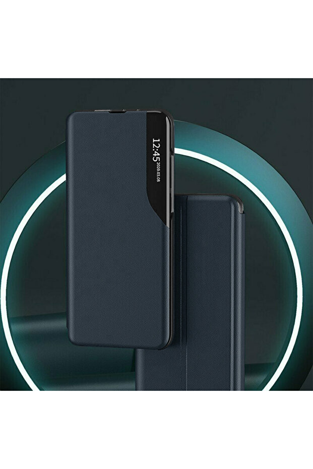 Case for iPhone 15 Plus, eFold Series, shockproof, blue - 5
